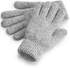 Beechfield CB387 Cosy Ribbed Cuff Gloves - Grey Marl - One Size - thumbnail