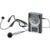 Hand Spraakmicrofoon Monacor WAP-8 Incl. windkap, Incl. tas, Incl. kabel