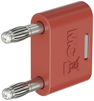 Stäubli KS-4N-19 Verbindingsstekker Rood Stift-Ø: 4 mm Penafstand: 19 mm 1 stuk(s) Stäubli KS-4N-19 Verbindingsstekker Rood Stift-Ø: 4 mm Penafstand: 19 mm 1 stuk(s)