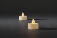 Konstsmide 1980-100 LED-theelicht Set van 2 stuks Wit Warmwit - thumbnail