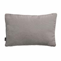 Sierkussen 60x40 piping Panama taupe - thumbnail