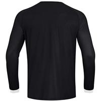 JAKO 4315K Shirt Inter Lm Kids - Zwart/Wit/Zilver - 116 - thumbnail