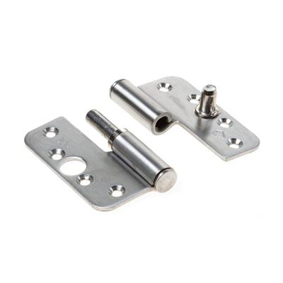 BSW veiligheids kogelstiftpaumelle - afgerond - 89x89x3 mm - RVS - SKG** - draairichting 2 - DIN Rechts