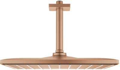 Grohe Regendoucheset Rainshower Mono Cube 31 cm met Plafondarm Warm Sunset Geborsteld
