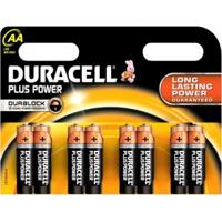 Duracell Plus Power Type AA alkaline batterijen, 8-pack - thumbnail