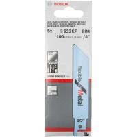 Bosch Accessoires Reciprozaagblad S 522 EF Flexible for Metal 5st - 2608656012 - thumbnail