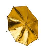 BRESSER SM-10 Paraplu goud/wit/zwart 109 cm - thumbnail