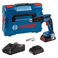 Bosch Blauw GTB 18V-45 Accu Droogbouwschroevendraaier | 2 x 4,0 Ah accu + Snellader | In L-Boxx 136 - 06019K7002 - thumbnail