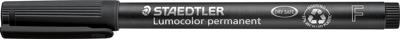 Viltstift staedtler ohp lumo f 318 perm zwart Viltstift staedtler ohp lumo f 318 perm zwart