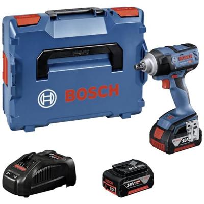 Bosch Blauw GDS 18V-300 | Slagmoersleutel | 18V | 2x 4.0Ah ProCore | in L-Boxx - 06019D8202