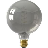 LED volglas Flex Filament Globelamp 220-240V 4W 136lm E27 G125 Titanium 1800K Dimbaar Calex - Calex - thumbnail