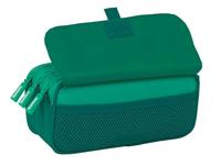 Pennenetui met 3 vakken Real Betis Balompié Groen 21,5 x 10 x 8 cm - thumbnail