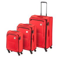 Princess Traveller Colombo 3 Delige Kofferset red - thumbnail