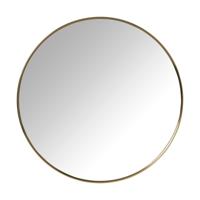 Ronde spiegel - ø50 cm - goud metalen lijst - thumbnail