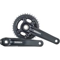 Shimano crankset 11v 36/26t 175mm fc-mt600 zwart oem - thumbnail