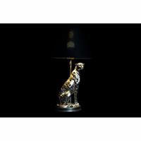 Bureaulamp DKD Home Decor Zilverkleurig Zwart Gouden 26 x 26 x 46 cm Hars 220 V 50 W (2 Stuks) - thumbnail