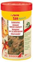 Sera San Nature Vlokvoer 250ml - Bevordert Kleur & Vitaliteit in Siervissen, Zonder Kunstmatige Toevoegingen - thumbnail