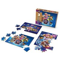 Paw Patrol The Mighty Movie Houten Puzzels 3x24 Stukjes - thumbnail