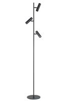 Highlight Vloerlamp Trend 3 lichts H 158 cm incl mini GU10 zwart - thumbnail