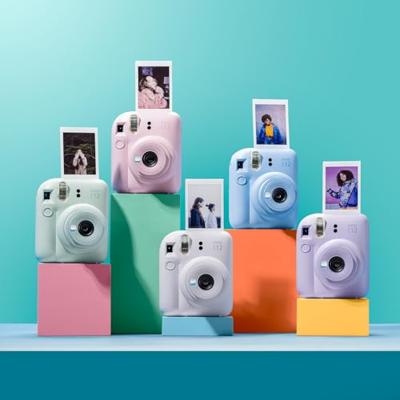 Fujifilm instax mini 12 Lilac Purple Polaroidcamera Lilac Purple - thumbnail