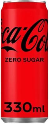 Coca Cola - Zero - 24x 330ml - thumbnail