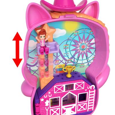 Polly Pocket compacte speelset Pony Rodeo