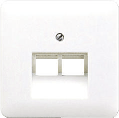 JUNG INZETPLAAT RJ45 UEA8 CD500 creme 569-2UA