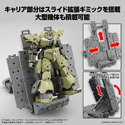 Gundam 30MM Plastic Model Kit 1/144 Extended Armament Vehicle Customize Carrier Version