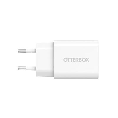 Otterbox Wall USB-oplader 20 W 1x USB-C USB PD, USB PD 3.0 Wit Snellader, Zonder kabel Otterbox Wall USB-oplader 20 W 1x USB-C USB PD, USB PD 3.0 Wit Snellader, Zonder kabel