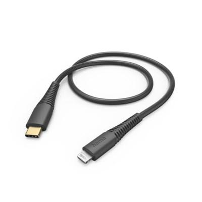 Hama Oplaadkabel USB-C - Lightning 1,5 M Zwart Hama Oplaadkabel USB-C - Lightning 1,5 M Zwart