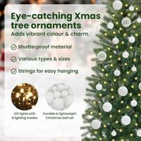 VidaXL Kunstkerstboom met 150 led met standaard groen 120 cm pe en pvc - thumbnail