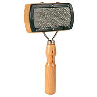 TRIXIE SLICKERBORSTEL HOUT / METALEN PINNEN 18X10 CM 3 ST - thumbnail