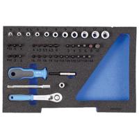 Gedore Dopsleutelset 1/4" In Ct-Module, Tbv Sortimo L-Boxx 136®, 44-Dlg. (1100 CT1 20) - 2835886 - thumbnail