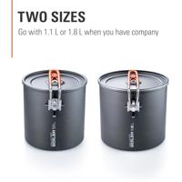 GSI Outdoors Halulite Pan Grijs - thumbnail