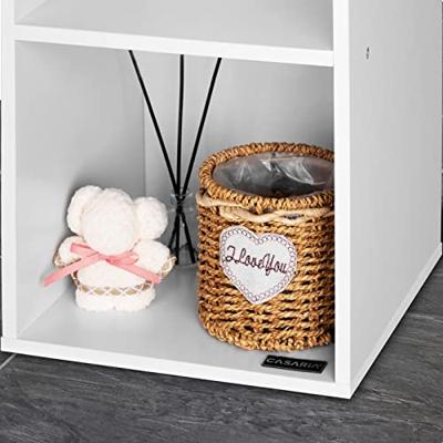 Boekenkast Skylar MDF-Wit 106x30x30cm Boekenkast Skylar MDF-Wit 106x30x30cm