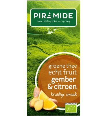 Piramide Thee Groene Thee Gember & Citroen