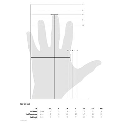 OXFORD handschoenen "brisbane glove brisbane women sw/pink gr. l