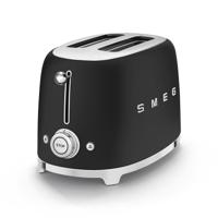 SMEG TSF01BLMEU Broodrooster 50's Style - Mat Zwart - thumbnail