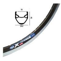 Rigida Velg ryde 28 (622) x-plorer 32/14 zwart (geslepen) - thumbnail