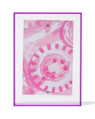 HEMA Fotolijst 10x15cm paars acryl (paars)