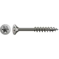 100 Spax schroeven 6x70mm RVS A2 deeldraad T30 - thumbnail