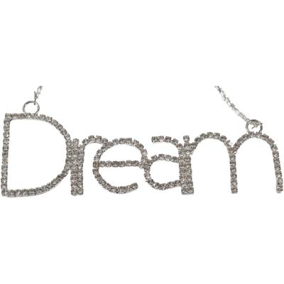 Kerstbal droom glas zilver 12.5 cm HD Collection - Hd collection