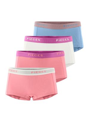 4-Pack Dames shorts - Solid - Katoenen dames onderbroek - Multipack - Voordeelverpakking - M | Dames boxer - M - M - M - M - M - M - M - M -