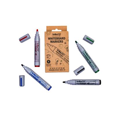 Whiteboardmarker artline 517 eco rond m ass 4st