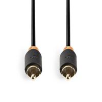 Nedis CABW24170AT20 Digitale Audiokabel Rca Male Rca Male Verguld 2.00 M Rond Pvc Antraciet Doos - thumbnail