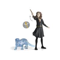 schleich WIZARDING WORLD Hermelien Griffel en Patronus 42681 - thumbnail
