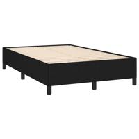 Boxspring met matras en LED stof zwart 120x190 cm - thumbnail