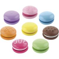 VIGA houten macarons, afm 4,5 cm, 8 stuk/ 1 doos - thumbnail