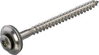 Dak&Gevel Spenglerschroef Rvs-A2 Lk Met Epdm Ring 15Mm Torx TX20 4.5X50 | 100 stuks - 6302.30.33901 Dak&Gevel Spenglerschroef Rvs-A2 Lk Met Epdm Ring 15Mm Torx TX20 4.5X50 | 100 stuks - 6302.30.33901