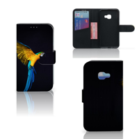 Samsung Galaxy Xcover 4 | Xcover 4s | Telefoonhoesje | Met pasjeshouder | Papegaai - thumbnail